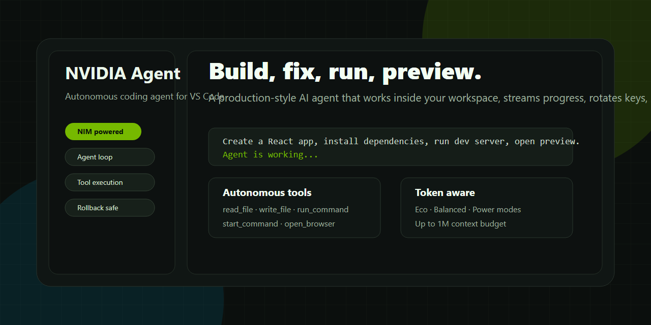 NVIDIA Agent hero
